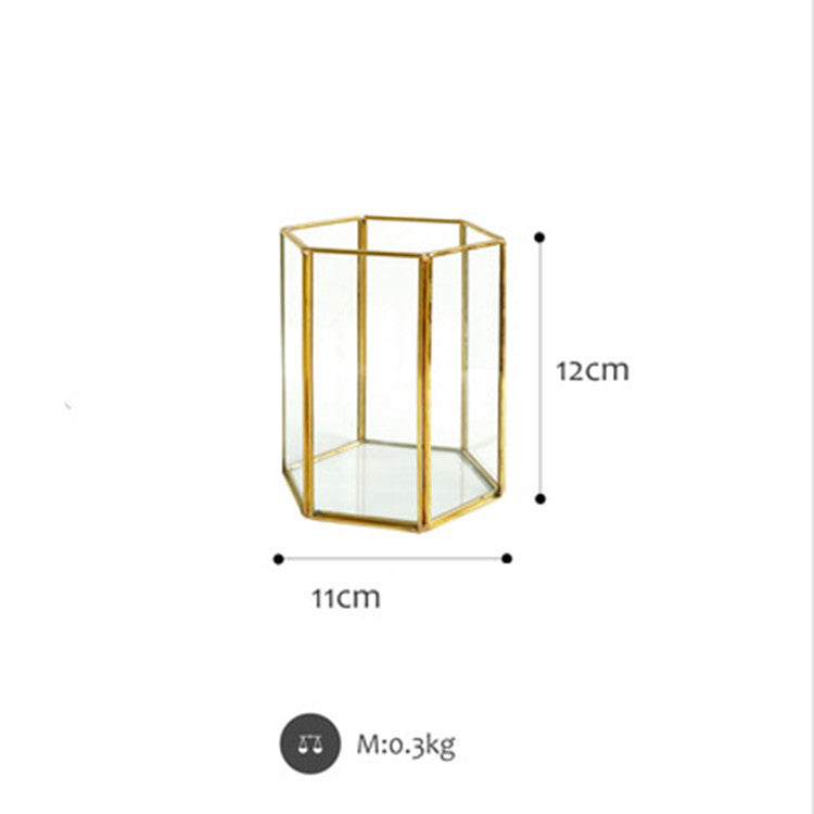 Phnom Penh Glass Flower House Brass Cake Display Plate Display Storage