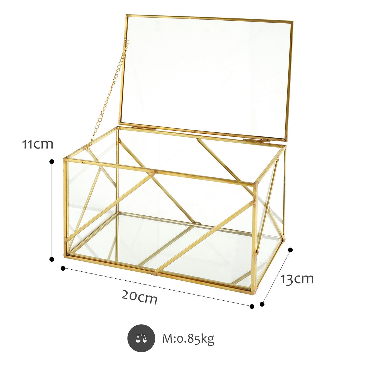 Phnom Penh Glass Flower House Brass Cake Display Plate Display Storage