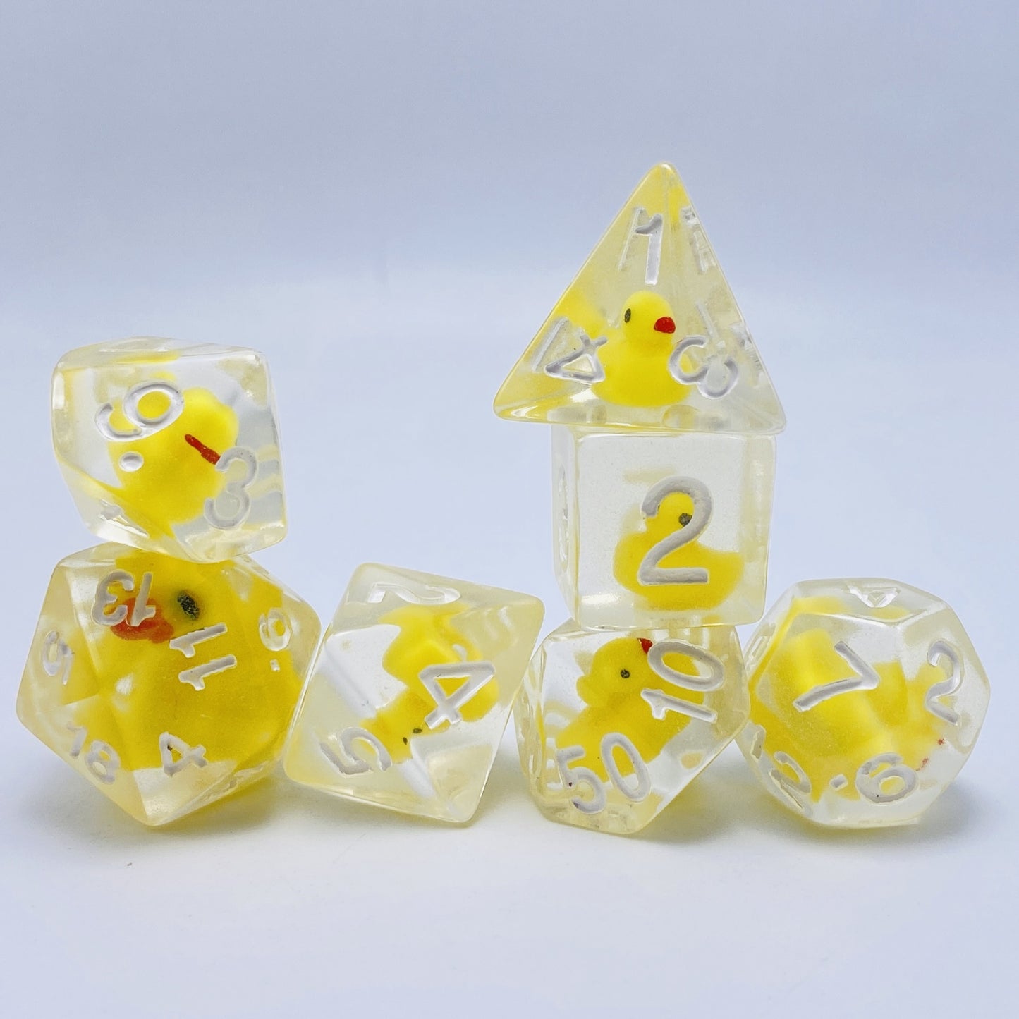 Two-color Core Yellow Duck 7-piece Filler Suit