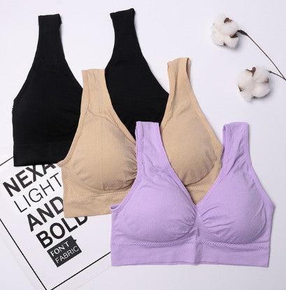 Seamless Push Up Bra 3 Pcs Set