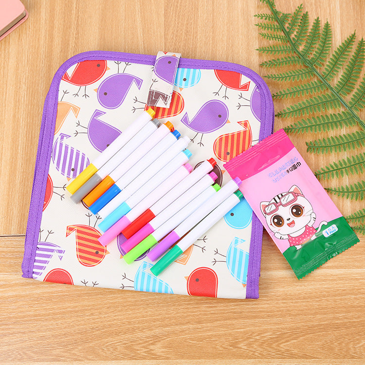 Children's Portable Drawing Book Blackboard Album