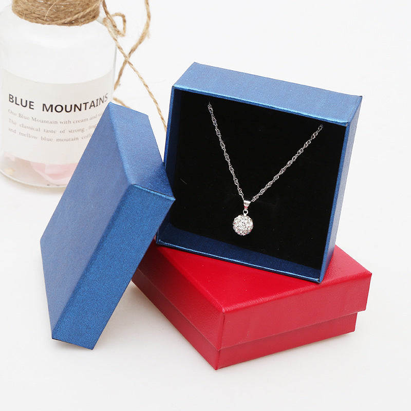 Vintage kraft paper jewelry box