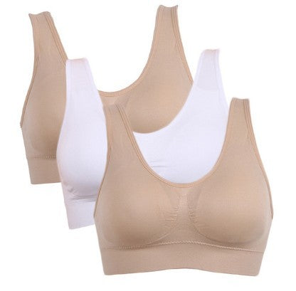 Seamless Push Up Bra 3 Pcs Set