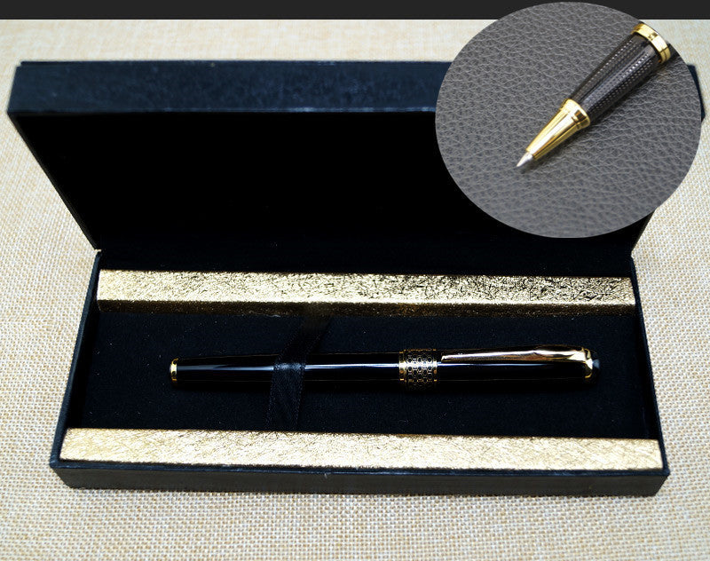 Pen Gift Box With Metal Ink Bag For Signature