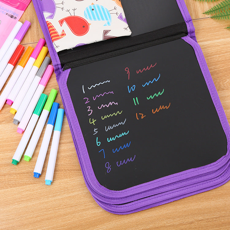 Children's Portable Drawing Book Blackboard Album
