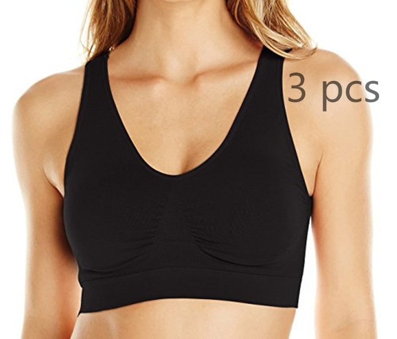 Seamless Push Up Bra 3 Pcs Set
