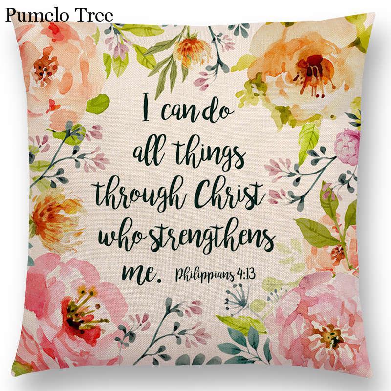 Linen Home Furnishing Sofa Cushion Cover