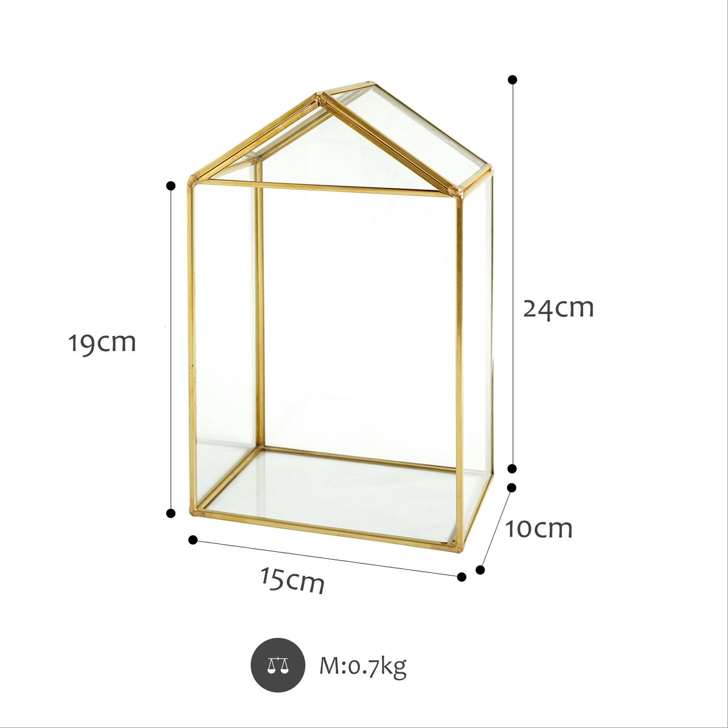 Phnom Penh Glass Flower House Brass Cake Display Plate Display Storage