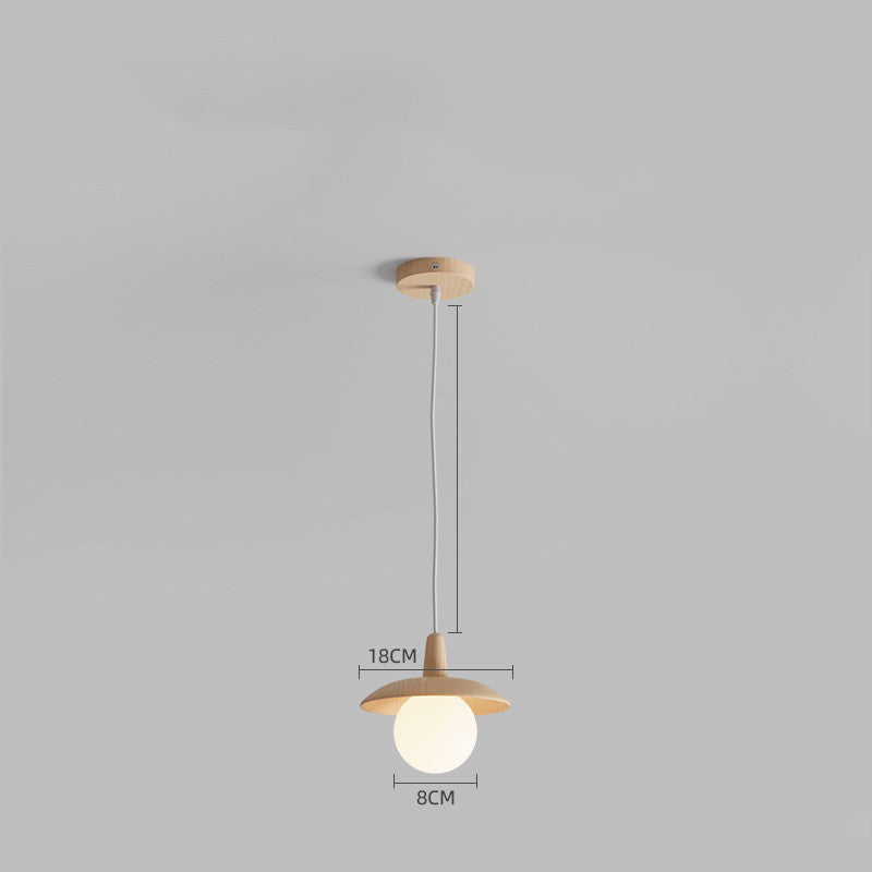 Simple Personality Log Wind Ceiling Aisle Lamp