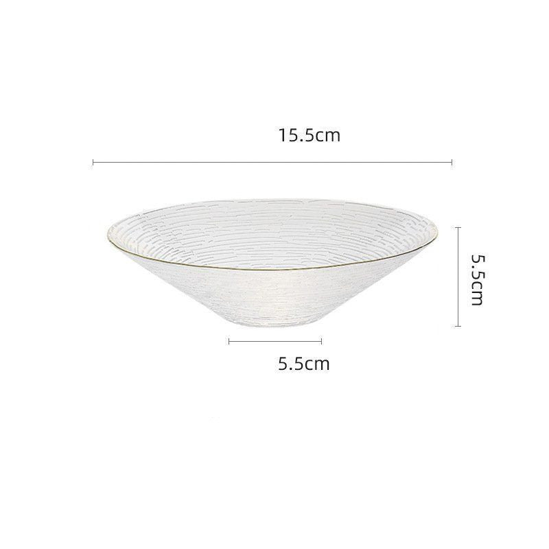 Horizontal Glass Plate Household Transparent