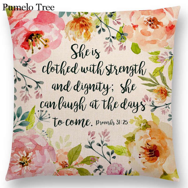 Linen Home Furnishing Sofa Cushion Cover