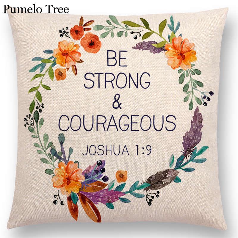 Linen Home Furnishing Sofa Cushion Cover