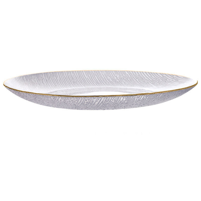 Horizontal Glass Plate Household Transparent