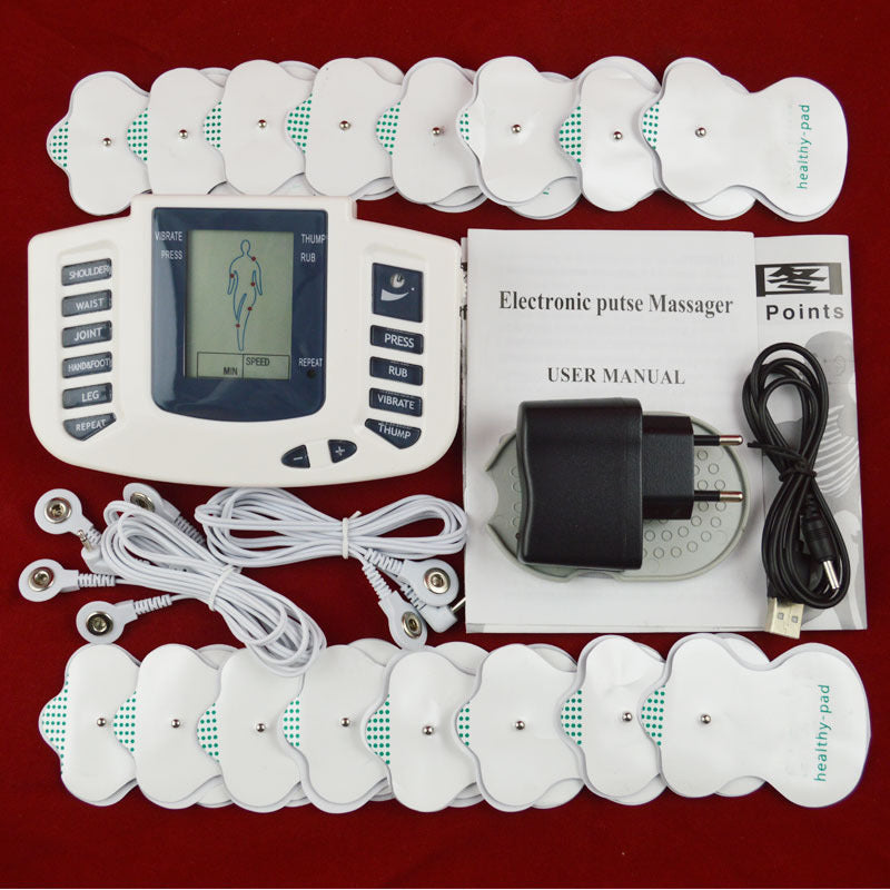 JR-309A English Massager With 16 Stickers