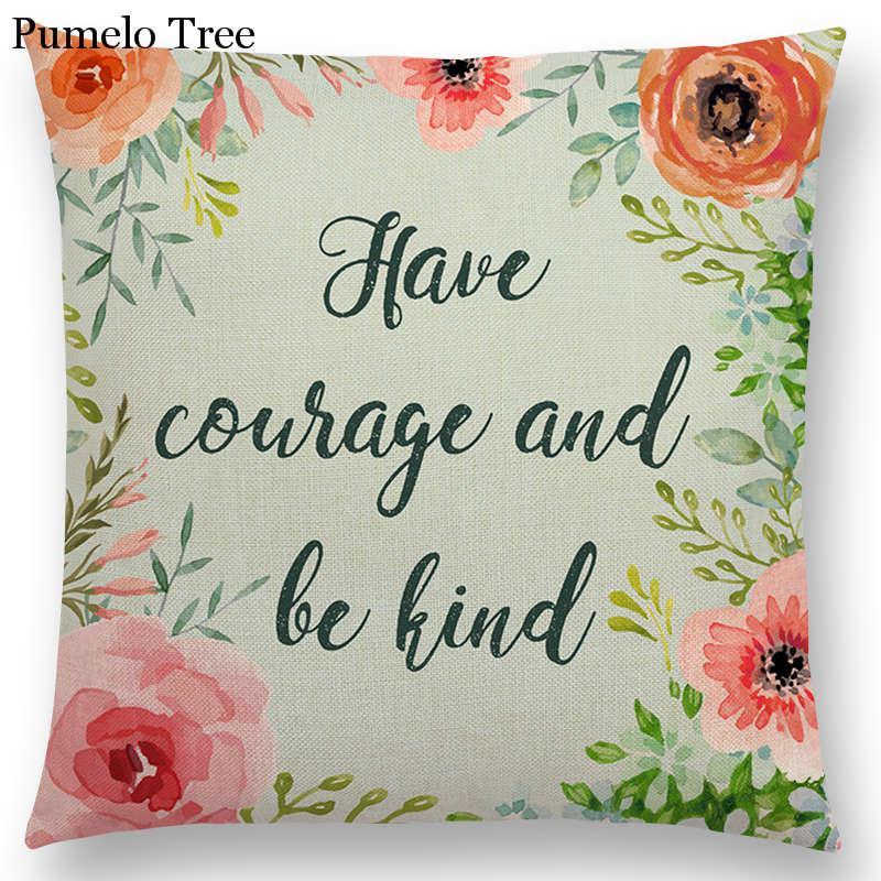 Linen Home Furnishing Sofa Cushion Cover
