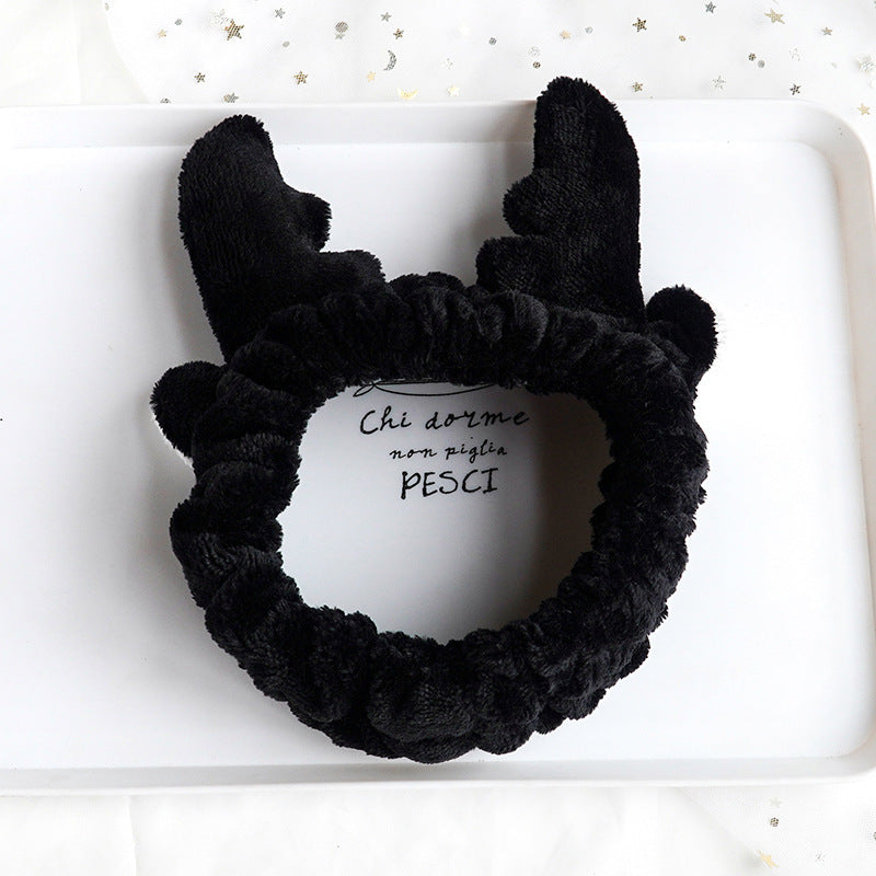 Cute Panda Ear Soft Carol Fleece