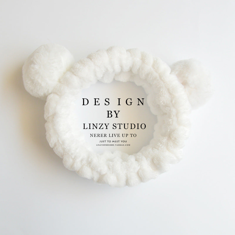 Cute Panda Ear Soft Carol Fleece