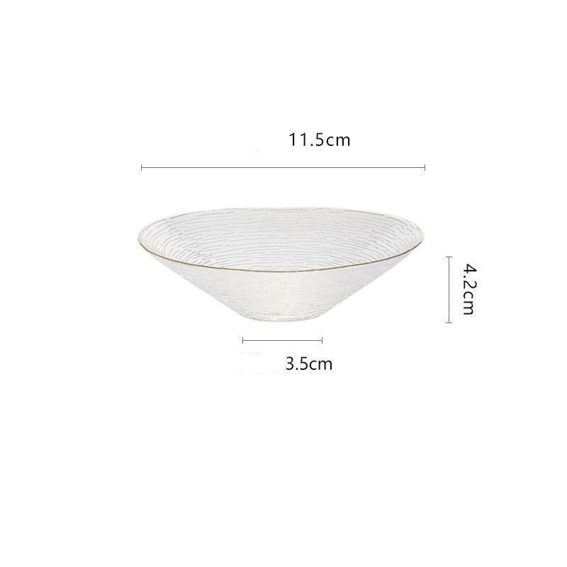 Horizontal Glass Plate Household Transparent