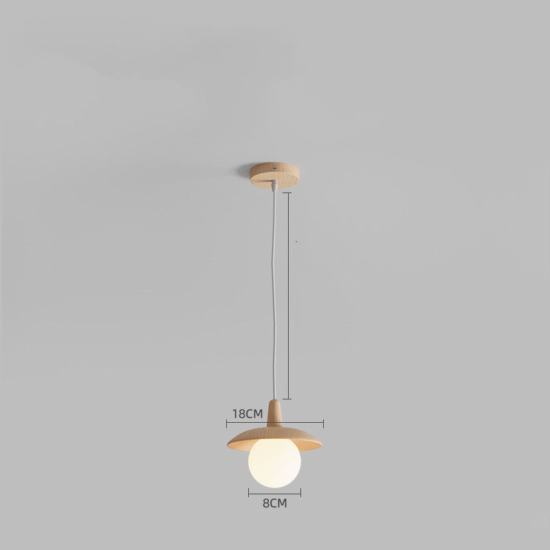 Simple Personality Log Wind Ceiling Aisle Lamp