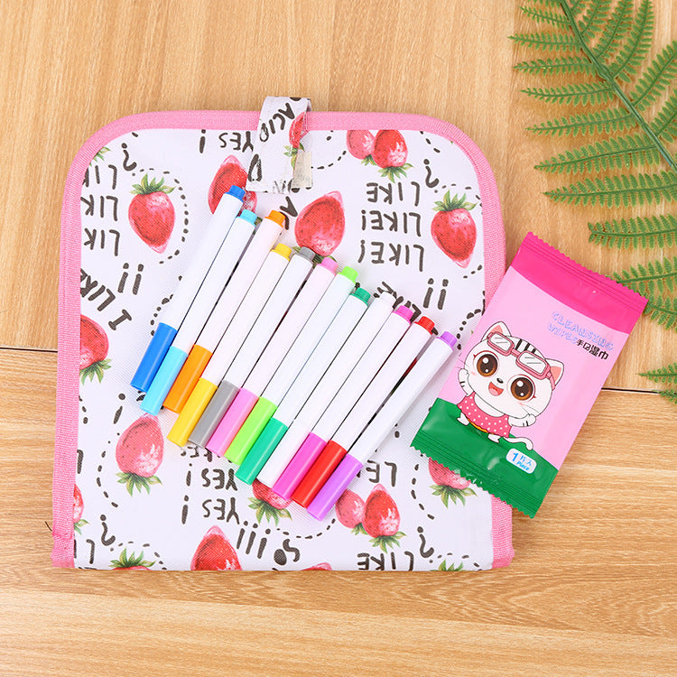 Children's Portable Drawing Book Blackboard Album