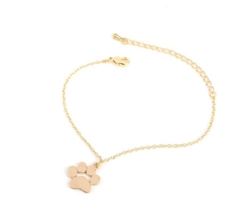 Cat Paw Cute Animal Fashion Clavicle Necklace Female