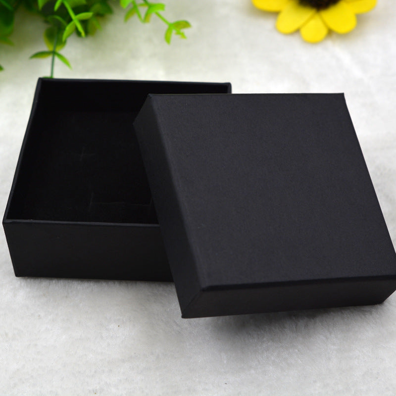 Vintage kraft paper jewelry box