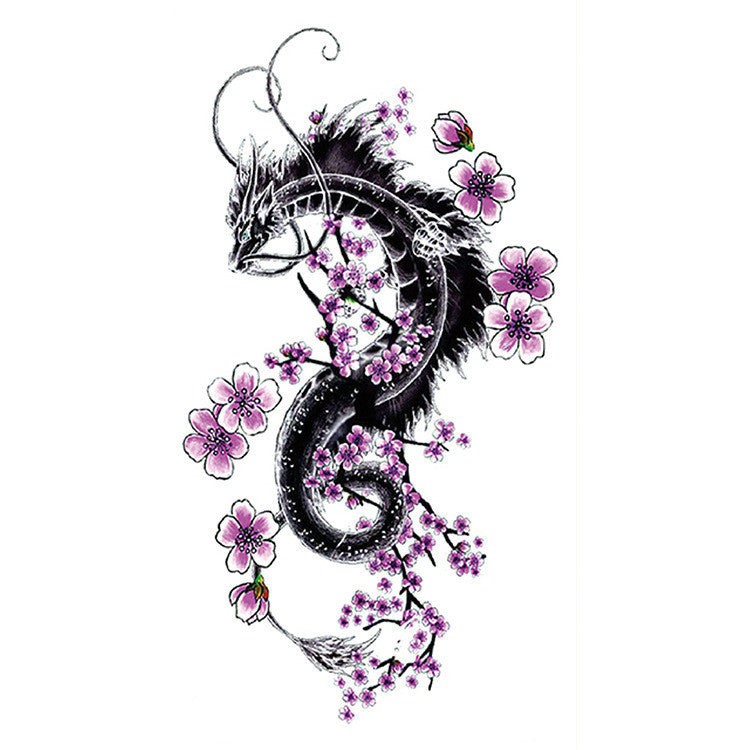 Waterproof Tattoo Sticker Symbol Totem Animal Text Small Half Arm Tattoo Sticker