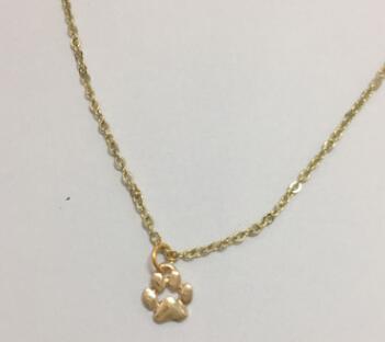 Cat Paw Cute Animal Fashion Clavicle Necklace Female