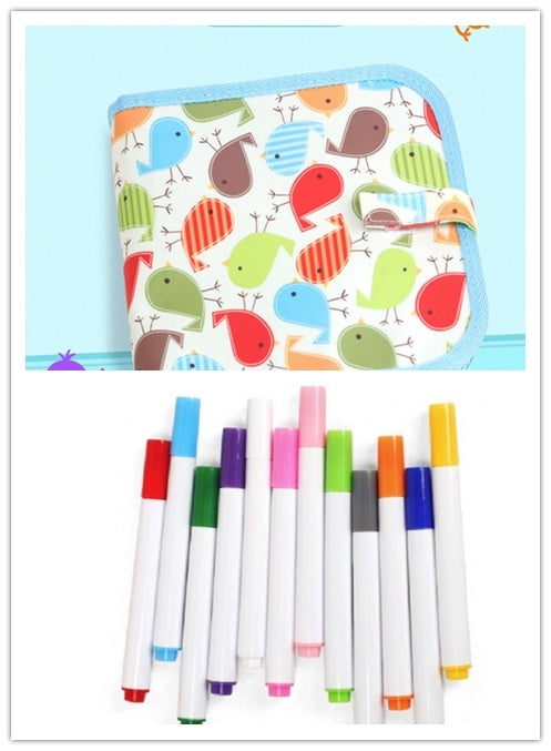 Children's Portable Drawing Book Blackboard Album
