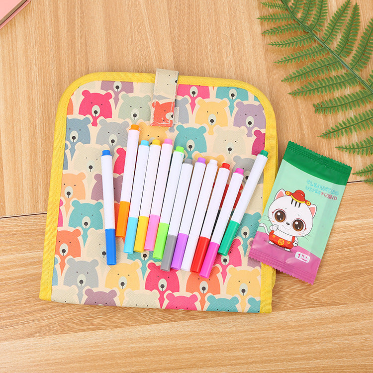 Children's Portable Drawing Book Blackboard Album