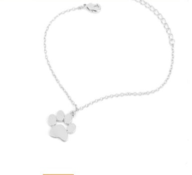 Cat Paw Cute Animal Fashion Clavicle Necklace Female