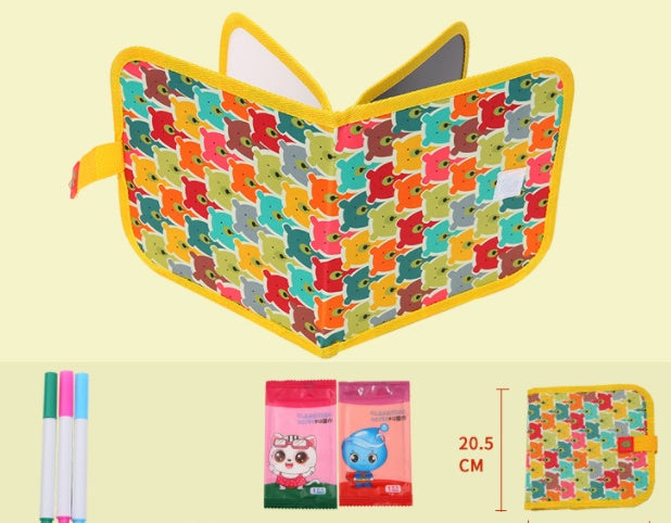 Children's Portable Drawing Book Blackboard Album
